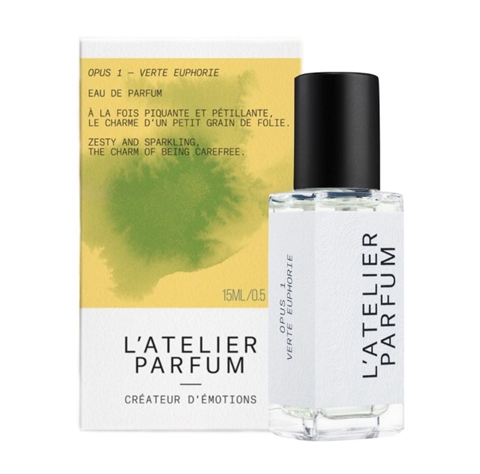 l\'Atelier Parfum Verte Euphorie Eau de Parfum 15 ml