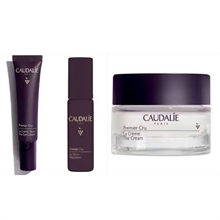 Caudalie Premier Cru set  -The Eyecream 15 ml,  The Serum 10 ml & The Cream 15 ml.