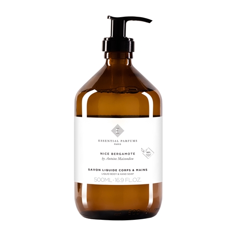 ESSENTIAL PARFUMS Nice Bergamote By Antoine Maisondieu Hand And Body Soap 500ml