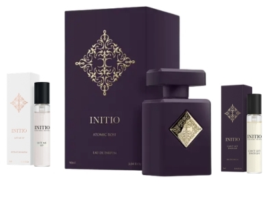 Initio Parfums Privés Atomic Rose Edp 90 ml, Can\'t Get Enough Edp 5 ml & Lift Me Up Edp 5 ml