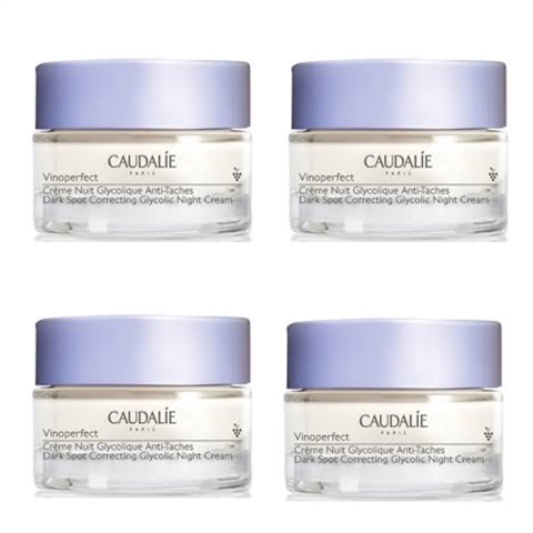 Caudalie Vinoperfect Glycolic Night Cream  4 x 15 ml - 60 ml