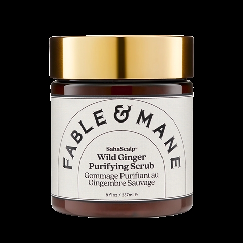 Fable & Mane SahaScalp Wild Ginger Purifying Scrub 237ml