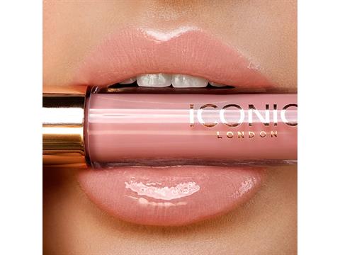 Iconic London Lip Plumping Gloss, Love struck (Mid Pink)